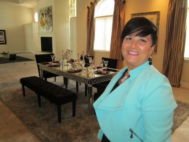 Michelle Bondi is owner of Showhomes East Volusia, which offers home staging consultations and services including a home manager program for unoccupied houses that are for sale. NEWS-JOURNAL/BOB KOSLOW