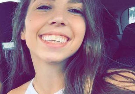 Claudia Gref, 18, was pronounced dead Friday afternoon after she was involved in a collision Thursday on the Hathaway Bridge.