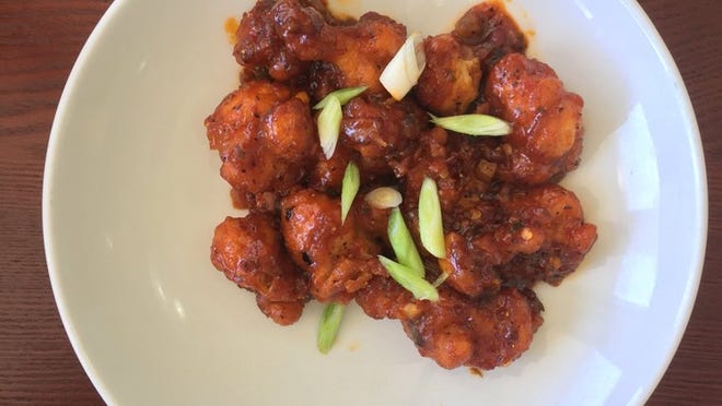 Gobi Manchurian looks kind of like fried chicken, making it a perfect way to trick yourself into eating more vegetables.