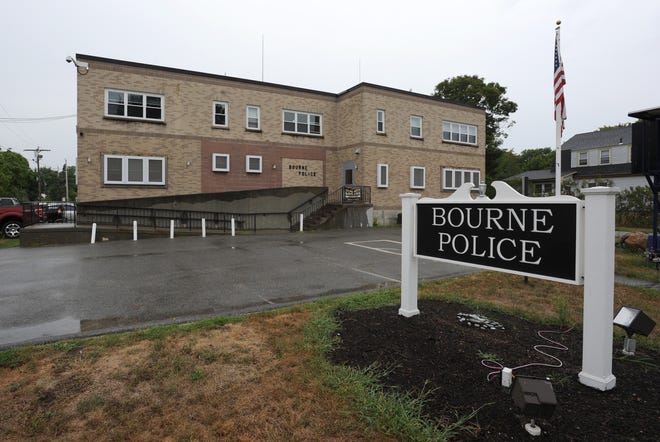 The Bourne police station opened in 1959 on Main Street in Buzzards Bay. Voters at October special town meeting will face a debt-exclusion question to fund construction of a $17.5 million building. 

Merrily Cassidy/Cape Cod Times