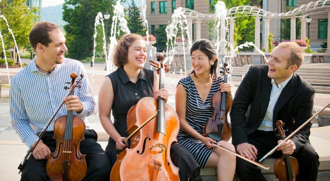 Harry Jacobs Chamber Music Society brings in the Jasper String Quartet on Sept. 9 at Maxwell Theatre to present a concert with a rich mix of standards and new music.