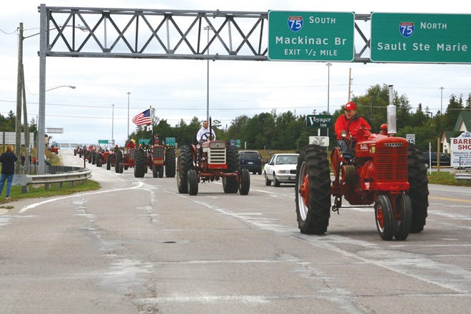 St. Ignace will host the ninth annual Owosso Tractor Parts and Antique Tractor Show this weekend.