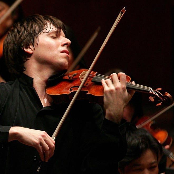 Acclaimed violinist Joshua Bell will serve as the guest artist for the Fort Smith Symphony's "An Evening with Joshua Bell" concert at 7:30 p.m. Sunday at the Fort Smith Convention Center, 55 S. Seventh St. The event kicks off the symphony's 2016-17 season. Photo courtesy FSS