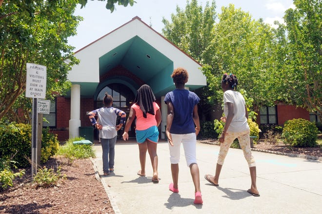 Students at Gregory Elementary School in June. A report from the UNC Center for Civil Rights suggests new Hanover County's four magnet schools, including Gregory, are segregated. STARNEWS FILE PHOTO