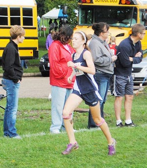 Annawan-Wethersfield’s Whitney Johnson placed 10th at the First to the Finish invite Saturday at Detweiller Park.