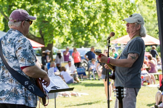 Truro Vineyards hosts a jazz festival and grape stomp on Sunday as part of Truro Treasures weekend. KIM REILLY