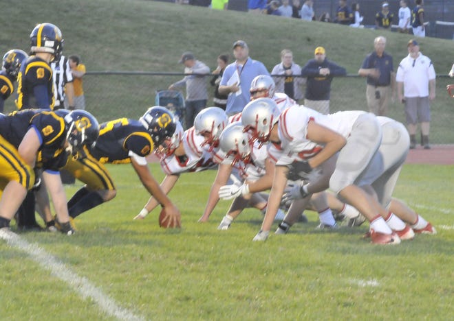The Canandaigua defense held Spencerport to 160 yards of total offense in Friday's victory. Bob Chavez/Messenger Post Media