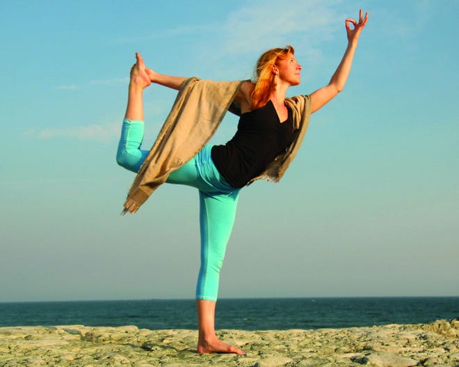 Emily Moyer of Newport Community Yoga in Newport.