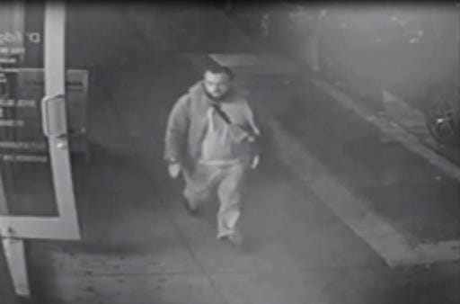 This frame from surveillance video released by the New Jersey State Police shows Ahmad Khan Rahami, wanted for questioning Monday, Sept. 19, 2016, in bombings that rocked the Chelsea neighborhood of New York and the New Jersey shore town Seaside Park over the weekend. (New Jersey State Police via AP)