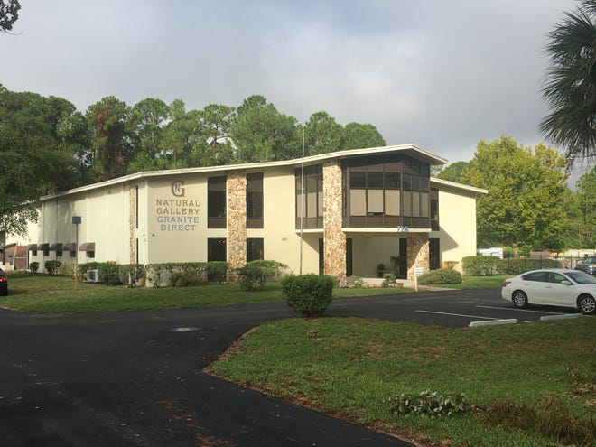 The building at 720 Fentress Blvd. in Daytona Beach has been sold to its longtime tenant, the operators of Natural Gallery Granite Direct. IMAGE COURTESY DICK McNERNEY