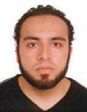 This undated photo provided by the FBI shows Ahmad Khan Rahami, wanted for questioning in the bombings that rocked a New York City neighborhood and a New Jersey shore town was taken into custody Monday, Sept. 19, 2016, after a shootout with police in New Jersey, a law enforcement official told The Associated Press. (FBI via AP)