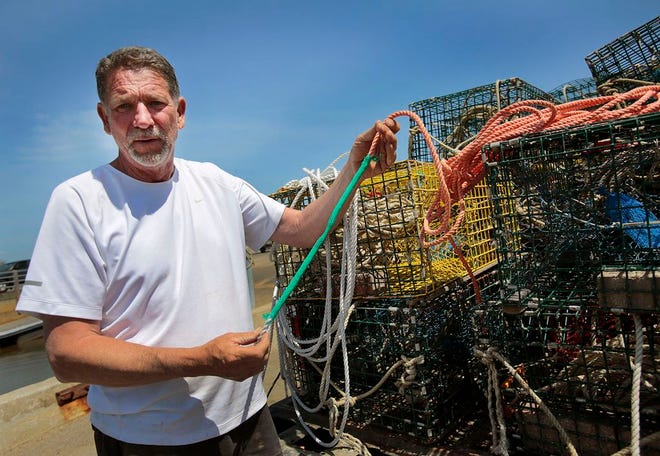 John Haviland of Marshfield is among lobstermen seeking to ease the ban on lobster traps in an area from Cape Cod Bay to Boston between Feb. 1 and April 30.