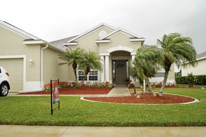 In March, this house in Whisper Bend, Bradenton, was listed at $398,000. Gains in sale prices were mixed in August, when they cooled 5.2 percent for single-family homes in Sarasota-Manatee but rose 16.9 percent in Charlotte County, according to data released Thursday by the Florida Realtors trade group. HERALD-TRIBUNE ARCHIVE / HAROLD BUBUIL
