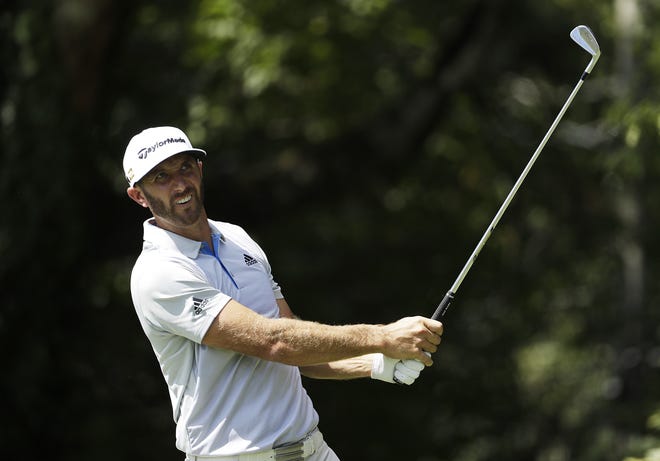 Dustin Johnson carded a 4-under 66 Thursday in the first round of the Tour Championship, putting him in a three-way tie with Hideki Matsuyama and Kevin Chappell for the lead. The Associated Press