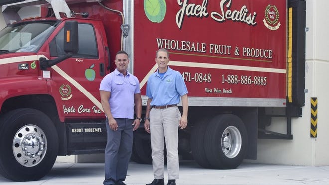 Brothers Anthony and Jack Scalisi run their family business Jack Scalisi Wholesale Fruit & Produce.
