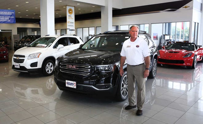 Chris Spargo, president of Ed Bozarth Chevrolet Buick GMC, says the car dealership's success lies with its employees, who "know how to treat the customers right."