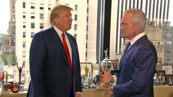 Scott Pelley questions the contentious Republican presidential candidate Donald Trump, who lays out plans for taxes, immigration and job creation.