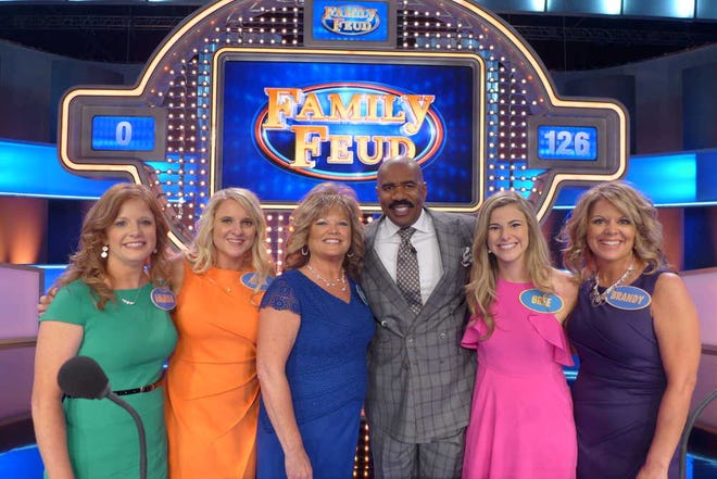 The Childs family, of Jackson County, will appear on an episode of the game show Family Feud airing Monday.
