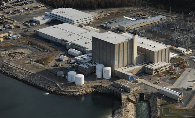 Pilgrim Nuclear Power Station owner Entergy Corp. asked the Nuclear Regulatory Commission to move the deadline to install upgraded containment vents to Dec. 31, 2016 -- six months after the plant is scheduled to close. Legislators are asking the NRC to deny that request. 

Merrily Cassidy/Cape Cod Times file