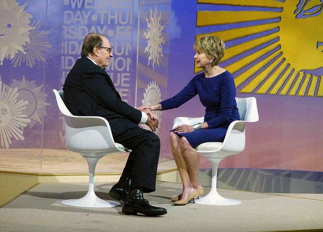"CBS News Sunday Morning" host Charles Osgood introduces Jane Pauley, his replacement to host the program. Pauley becomes the third host of "Sunday Morning" since its inception in 1979.