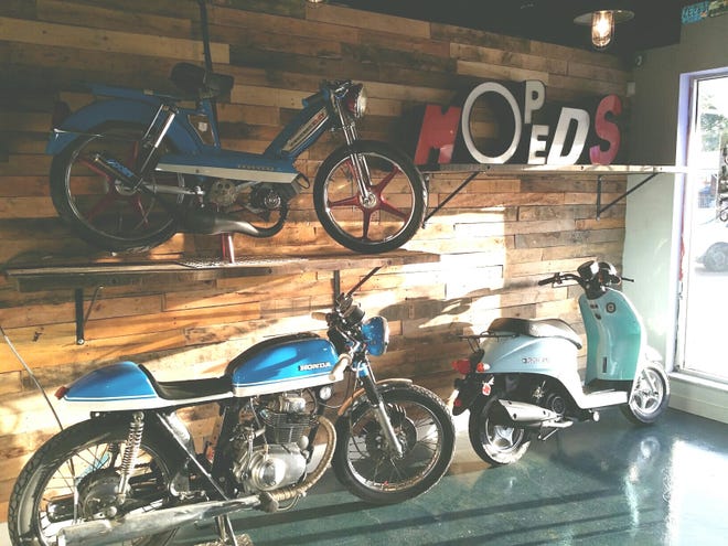 Sarasota Mopeds & Scooters has opened at 6625 Superior Ave. in Gulf Gate Village. COURTESY IMAGE