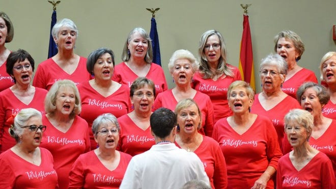 The Lakeway Wildflowers Chorus will go on a musical journey across the U.S. in their Oct. 15 show at the Lakeway Activity Center.Courtesy of City of Lakeway