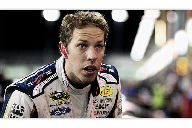 OUT IN FRONT - Brad Keselowski will start out front Sunday.