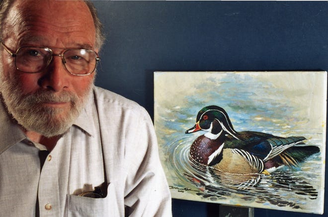 Basil Ede is an English artist who former Gulf States Paper Corp. board chairman Jack Warner commissioned to paint the "Birds of America" series. File photo
