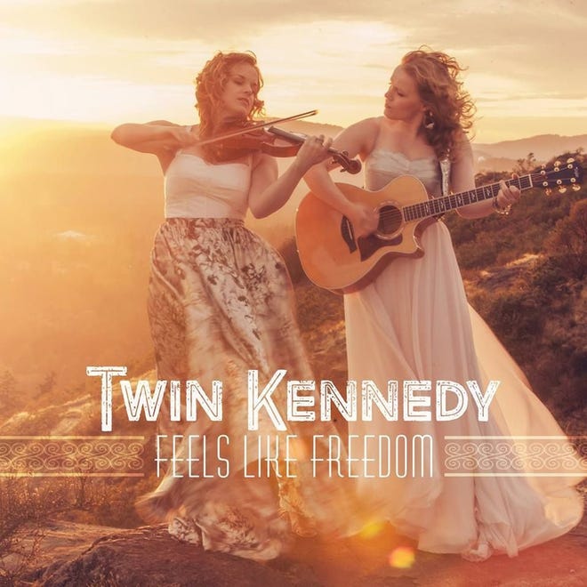Twin Kennedy features sisters Carli Kennedy on guitar and Julie Kennedy on fiddle. Contributed photo