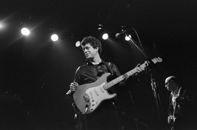 Lou Reed is one of many musicians photographed by Bobby Grossman, who is marking the 40th anniversary of his graduation from the Rhode Island School of Design with a new exhibit. Bobby Grossman