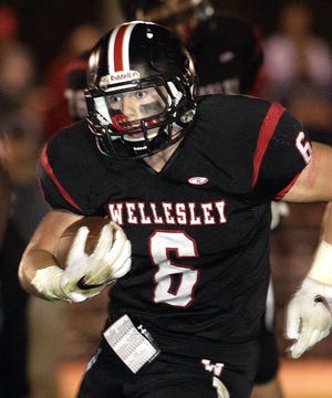 Grant Chryssicas and the Wellesley football team have a tough road test at Walpole on Friday night.