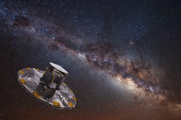 utilsigtet hændelse Fabrikant Peer 100,000 light-years across the Milky Way