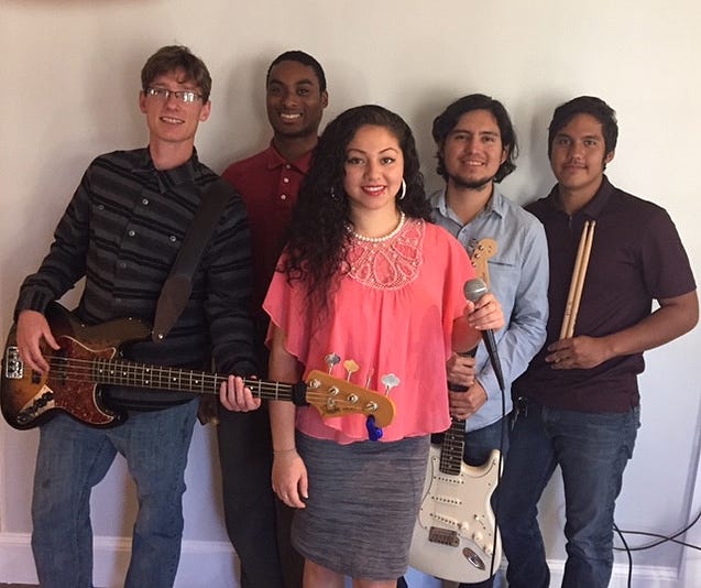 Focusing on the many nationalities of the Americas, a Newburgh-based ensemble has adopted the name "Americas Quintet." They are Joy Zelada, leader, Matt Barnes, Lynette Jerez, Joshua Viera and Edwin Fuentes. PHOTO PROVIDED