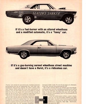 This Chevrolet advertisement for the 1966 Chevelle shows a SS396 model, but doesn’t provide much else when it comes to the car’s muscle car performance. As the year went on, these ads would change drastically. (Ad compliments of Chevrolet)