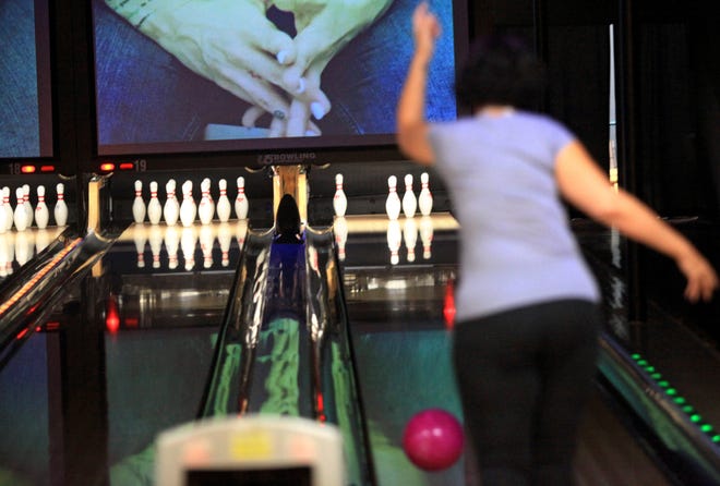 Quinnz Pinz, located at 13-19 Railroad Ave. in Middletown, will celebrate the bowling alley's 75th anniversary from 12-5 p.m. on Sunday. The event will feature family activities, giveaways and a birthday cake. The business opened in the 1940s as the Middletown Recreation Center, and was known more recently as Middletown Lanes. The newly renovated space features a sports bar, pool tables, a new arcade and 20 lanes. TIMES HERALD-RECORD FILE PHOTO