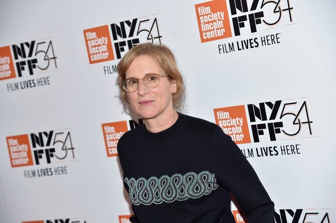 In this Oct. 3, 2016 file photo, director Kelly Reichardt attends a special screening of "Certain Women" during the 54th New York Film Festival at Alice Tully Hall, in New York. Writer-director Reichardt's spare and subtle Montana drama "Certain Women" won the best-picture prize Saturday, Oct. 15, 2016, at the London Film Festival.