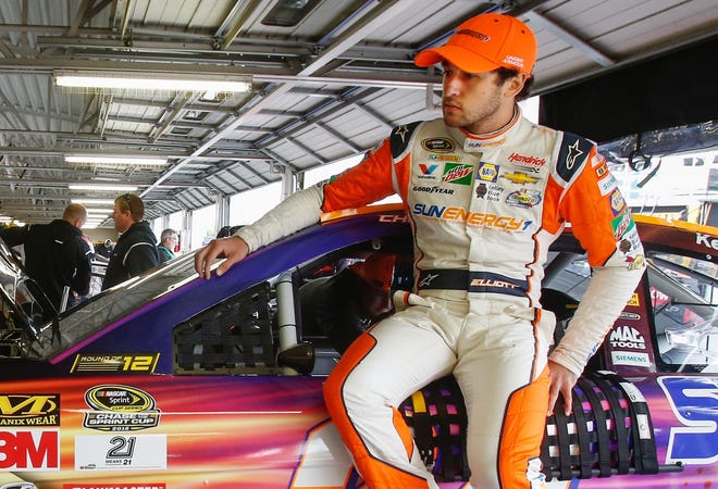 Chase Elliott is currently sitting on the outside of the Chase cut. CHEVY RACING/ALAN MARLERAP