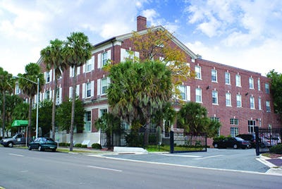 The headquarters of Community Connections of Jacksonville, which also houses homeless women and children, is the Florence N. Davis Center on Duval Street downtown. (Community Connections of Jacksonville)