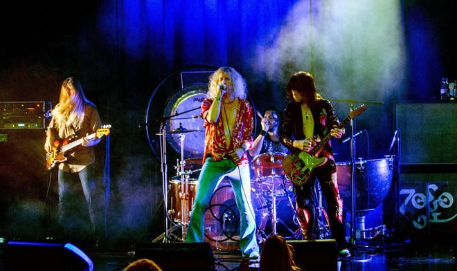 Zoso, a Led Zeppelin tribute band, features Adam Sandling, left, Matt Jernigan, Bevan Davies (on drums) and John McDaniel. CONTRIBUTED PHOTO
