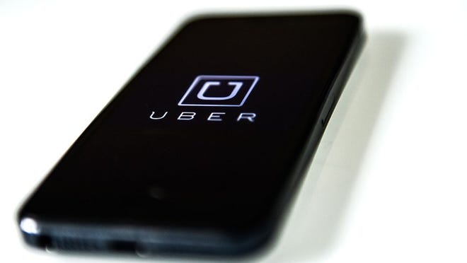 File photo of Uber