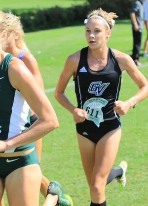 Kendra Foley leads GVSU into the GLIAC Cross Country Championships on Saturday in Big Rapids. Contributed/Grand Valley State Athletics