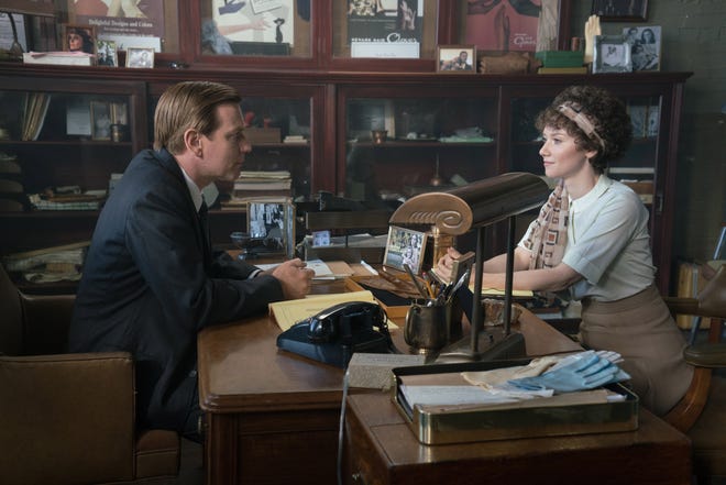 The Swede (Ewan McGregor) has a first meeting with the devious Rita Cohen (Valorie Curry). (Lakeshore Entertainment)