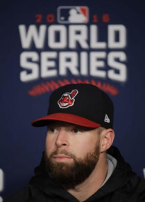 Corey Kluber will take the mound for the Indians in the first game of the World Series. The Associated Press