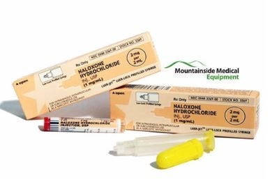 Naloxone, sold under the brand name Narcan, can reverse the respiratory depression that can lead to death when people overdose on heroin or other opiates. Photo by the Tuscaloosa Police Department