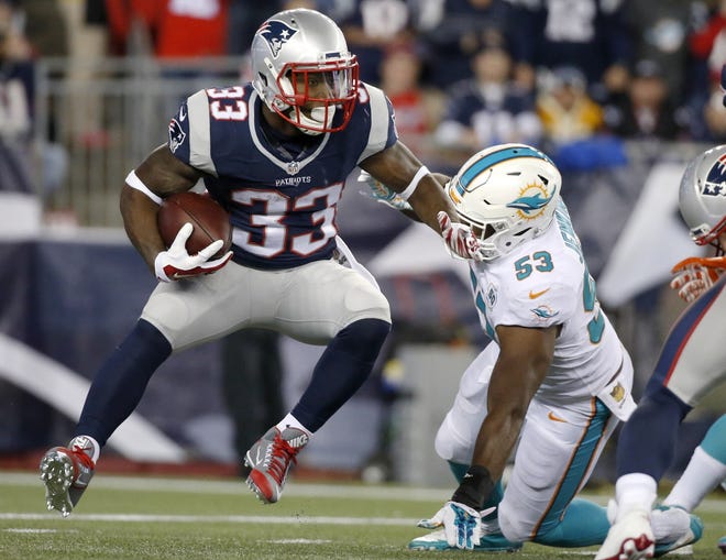 Sources told the Providence Journal that Dion Lewis is close to returning to practice, and could be playing by Week 11. Michael Dwyer/THE ASSOCIATED PRESS