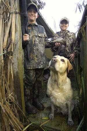 Youth waterfowl hunts at Michigan’s Wetland Wonders, the seven premier managed waterfowl hunt areas in the state, offer kids a memorable hunting experience. CONTRIBUTED