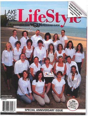 The Lake Erie LifeStyle crew celebrated the first year of publication at the beach. FILE PHOTO/ERIE TIMES-NEWS