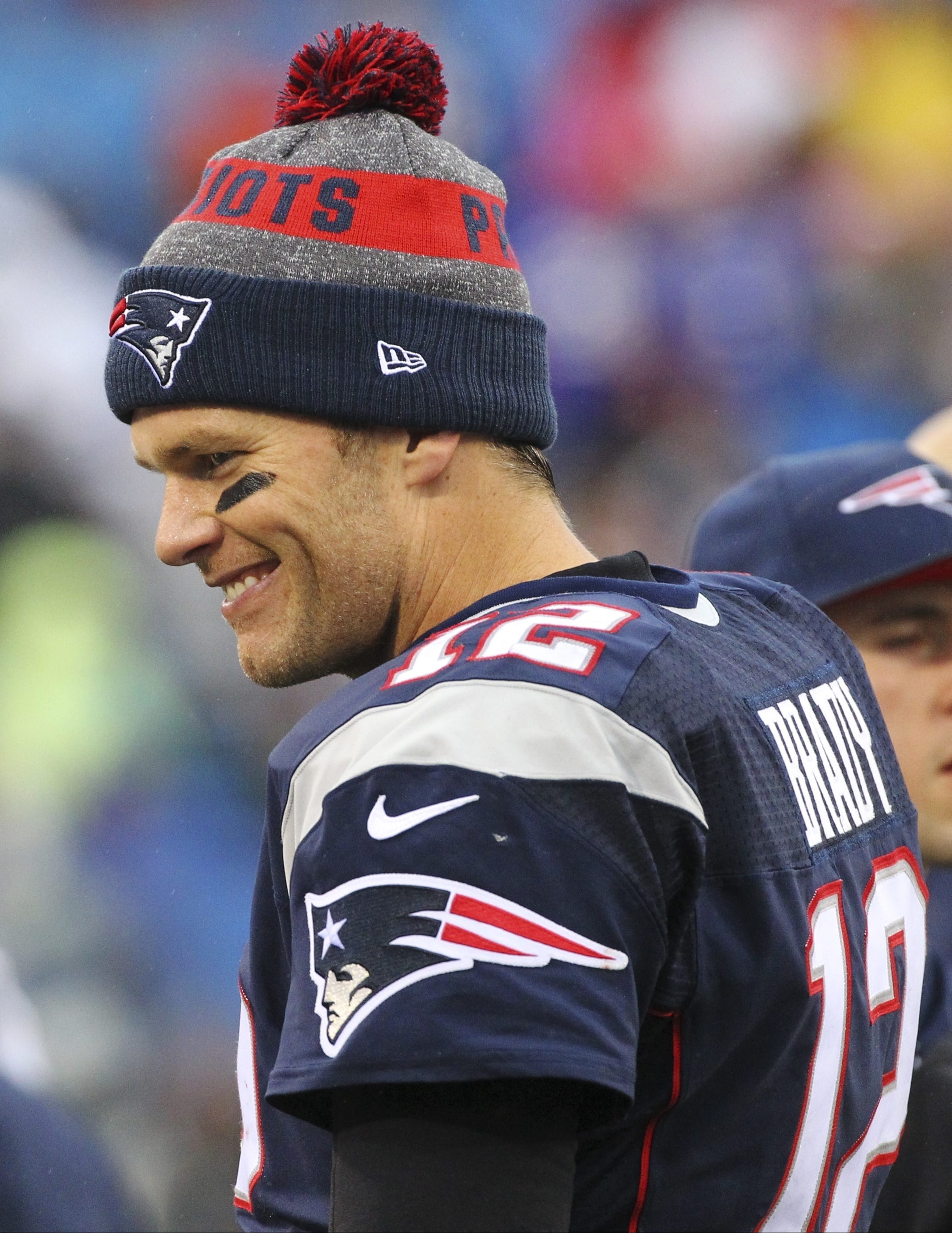 tom brady stocking cap