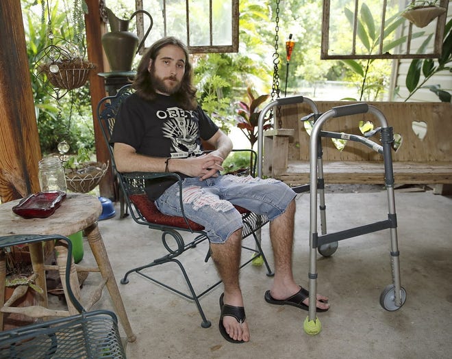 In this May 20 Ledger file photo, David "Cass" Kidd is seen at his parents' home in Lakeland. (Pierre DuCharme / The Ledger)