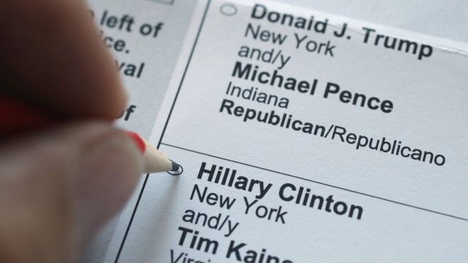 File photo of a ballot